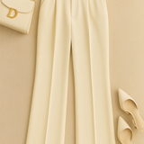 Off white high waist trouser | formal pant