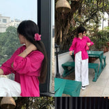 Hot Pink  | Vintage shirt | womens