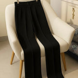 High waisted Black Formal Trouser | Women