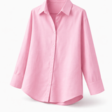 Rose pink shirt with sky blue denim jeans (baggy) | full outfit