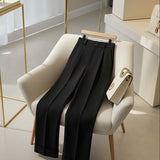 High waisted Black Formal Trouser | Women