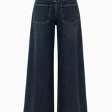 Blue mehndi acid wash | loose fit jeans