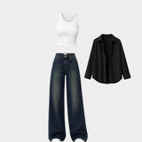 Old Money Casual Denim set full