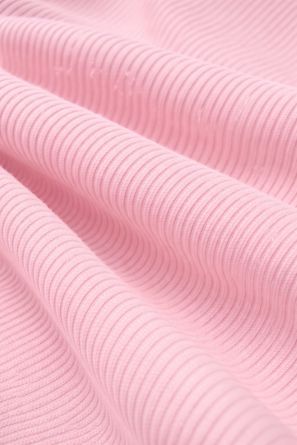 X-Cross Off-Shoulder Full Sleeve Crop Top – Baby pink