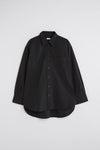 Black  striped shirt | Vintage shirt | womens