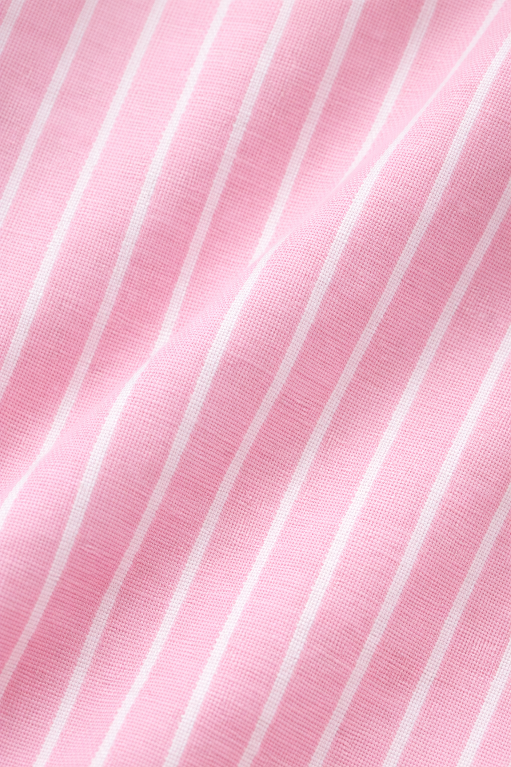Pink Stripe Shirt with Light Blue baggy jeans