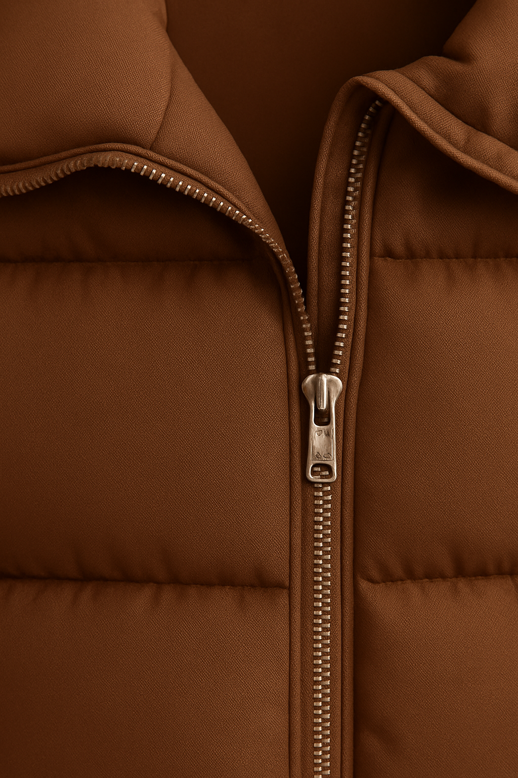 Winter Street-Style Charcoal Set – Knitted Sweater × Baggy Denim × Puffer Vest