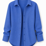 Blue Stripe Layered Casual Set