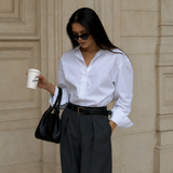 white claasic shirt | Vintage shirt | womens
