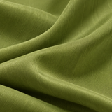 Olive Green Wrap Front Shirt with Side Tie & Flared Sleeves
