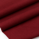 Maroon Flared Sleeve Shirt with Black Wide-Leg Trousers