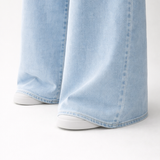 Sky blue wishker jeans | Womens