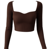 Midnight Elegance Top with Classic Blue Wide-Leg Jeans wishker