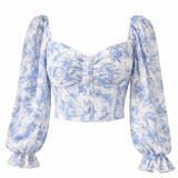 Floral Puff Sleeve Top | Do Stunning Styles