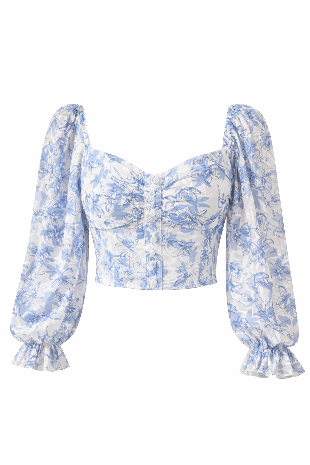 Floral Puff Sleeve Top | Do Stunning Styles