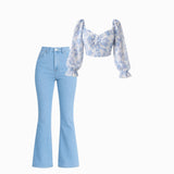 Floral Puff Sleeve Top | Do Stunning Styles