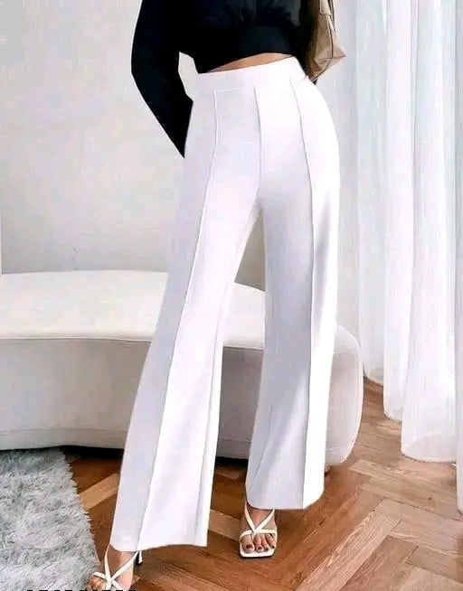 White Korean Pant women | Veersha